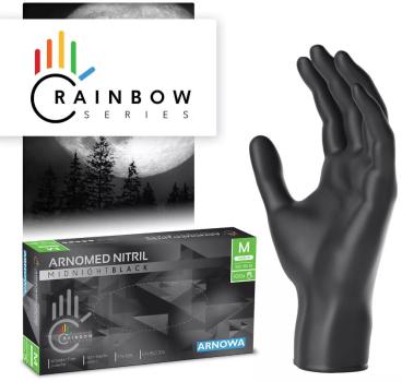 Arnomed Black Midnight Nitrilhandschuhe, 100 Stück​